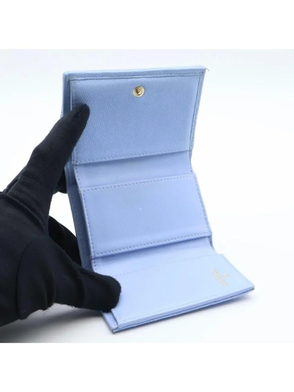 Chanel Timeless Classic Trifold Wallet Caviar Leather